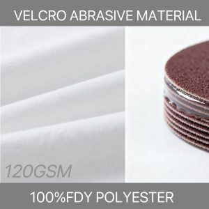 VELCRO ABRASIVE MATERIAL-120GSM FDY POLYESTER